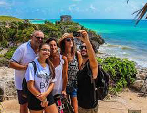 tulum; mayan ruins; groups