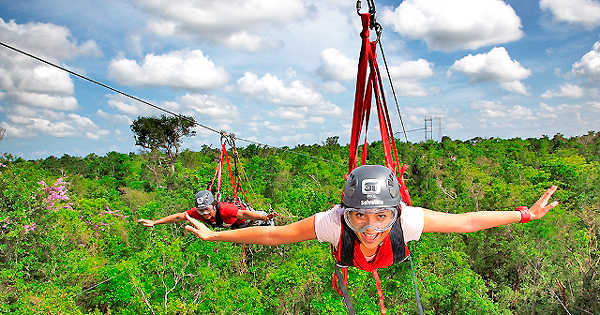 playa del carmen zipline jungle park adventure